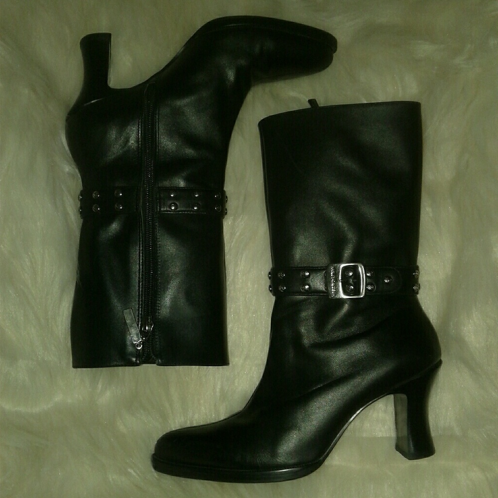 Harley Davidson Black Heels